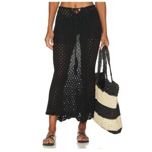 Revolve x SNDYS Whitehaven Skirt in Black